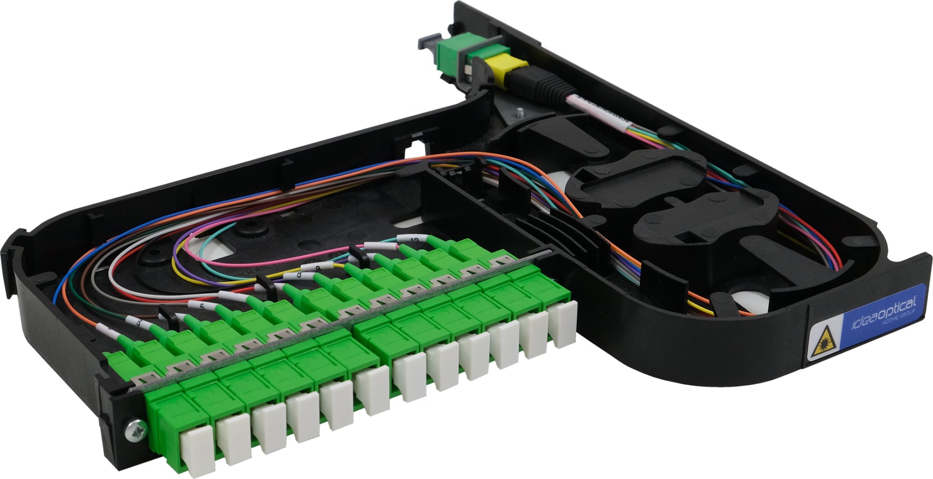 M Tp Module Frame Iut Mtp Logo China OEM Manufacturer Optical Fiber Fan Out MTP MPO