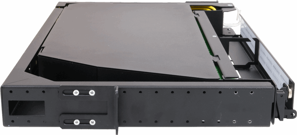 Tiroir iTOD-HD préconnectorisé avec oreilles réglable